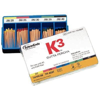K3/K3XF Gutta Percha Points, 0.04 Taper, Size #30, Blue, 50/Pk, 825-0430 thumbnail 21