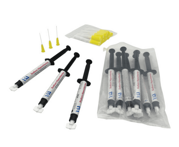 Sodium Hypochlorite 3% Prefilled Irrigation Syringes, 3 cc, with Appli-Vac 27 Ga Side-Vent Tips, 10/Pkg, 502355 thumbnail 9
