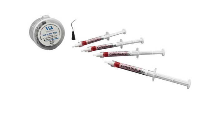 Vista Apex Caries Indicator, Red, Pre-Filled Syringe Kit with Sol-u-Flo Tips, 4 x 1.2 mL Syringes + 20 Tips, 502700 thumbnail 14