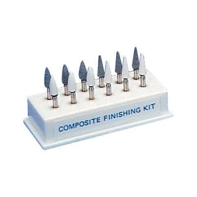 Shofu CompoSite Composite Finishing Kit, FG Shank, Classic Plastic Block, 12 Stones/Pk, 0302 thumbnail 15