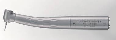 TwinPower Turbine UltraM High Speed Air Handpiece, Mini Contra Angle, Autochuck Push Button, LED Light, Single Spray, 4H PAR-4HUMX-O thumbnail 8