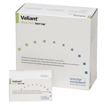 Valiant Sure Cap No. 1 Spill Amalgam Capsules, 400 mg, Regular Set, 50/Pack, NA6050210 thumbnail 7