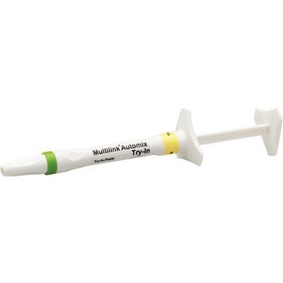 Multilink® Automix NG Try-In Paste Syringe, 1.7g, Yellow, 645957WW thumbnail 8