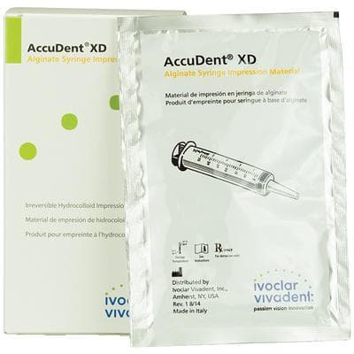 AccuDent XD Syringe Alginate Impression Material, 9 g Packets, 12/Box, Orange, #673470 thumbnail 13