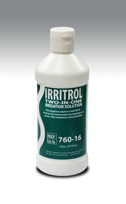 Irritrol 2-in-1 Endodontic Irrigating Solution, 16 oz Bottle, #760-16 thumbnail 3