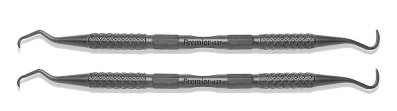 Premier Universal Implant Scaler, Columbia 4L/4R, Double-Ended, Fiber-Reinforced Graphite, 2/Pk, 9061401 thumbnail 19