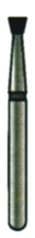 Alpen x1 Single-Use Diamond Bur, FG, Inverted Cone #805-012, Medium Grit, 1.2 mm Diameter, 0.9 mm Length, Gray, 25/Pk thumbnail 6
