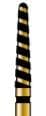 Alpen x1 TurboCut Single-Use Diamond Bur, FG #856 Round End Taper, Super Coarse, 1.6 mm, 8.0 mm, 25/Pk, 856-016 thumbnail 9