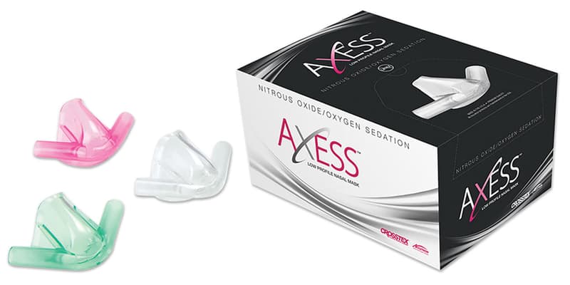 Axess Low Profile Nasal Mask, Large, Fresh Mint, Single-Use, 24/Pk, 53034-16 thumbnail 24