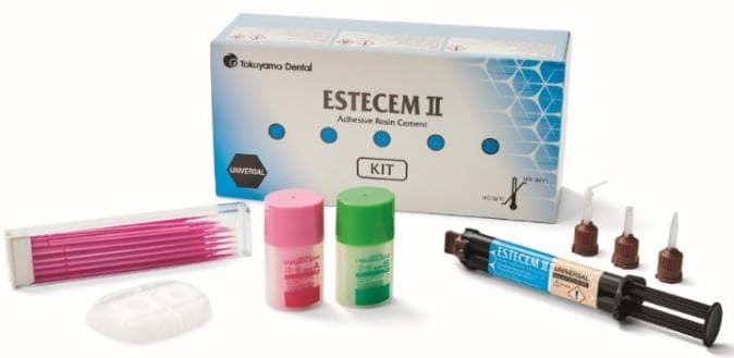 EsteCem II Dual-Cure Resin Cement, Clear, Refill Syringe, 4.7g (2.3 mL), 16168 thumbnail 8