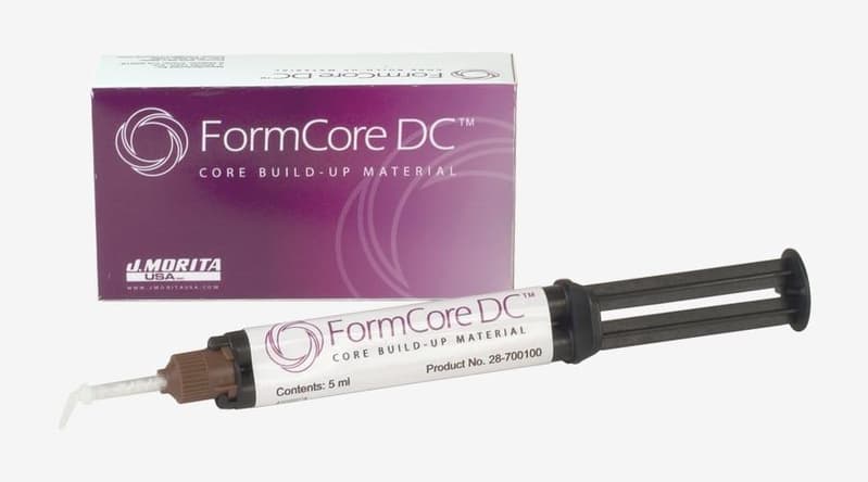 FormCore DC Core Build-Up Material, Dual Cure, Radiopaque, Shade A3, Auto-Mix Syringe Kit, 5ml/9g, 28-700100 thumbnail 14