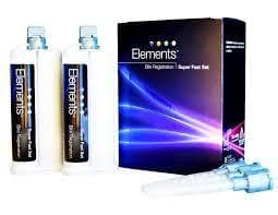 Elements Bite Registration Fast Set, Vinylpolysiloxane, Unflavored, 2 x 50 mL Cartridges with 6 Mixing Tips, PD-186 thumbnail 6