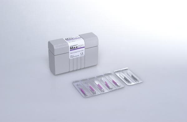 Coltene Max Restorative Pin Drill, M-92, Purple, 0.021" x 0.095" (0.525 mm x 2.4 mm), Depth-Limiting, 5/Pack thumbnail 18