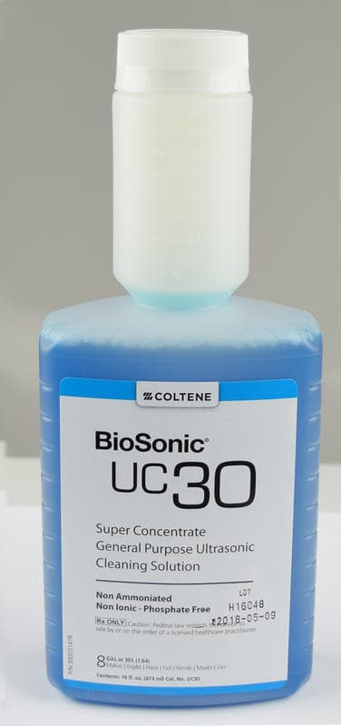 BioSonic UC30 General Purpose Super Concentrate Ultrasonic Cleaning Solution, 16 oz MeterDose Bottle, Makes 8 Gallons, UC-30 thumbnail 24
