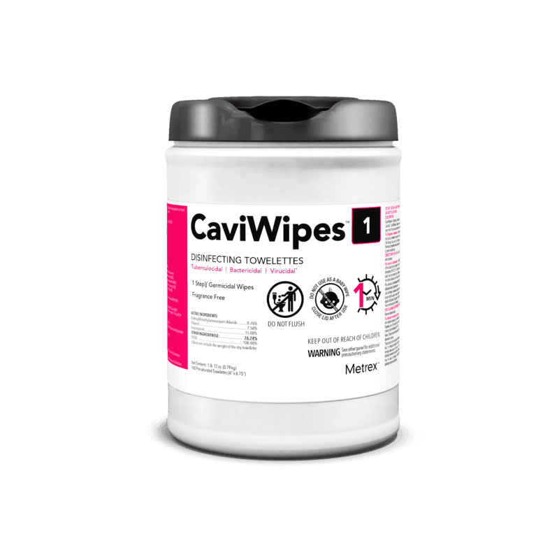 CaviWipes1™ Surface Disinfectant Towelette Wipes, Large, 6" x 6.75", 160/Canister, 13-5100 thumbnail 8