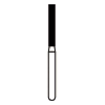 NTI Diamond Bur, FG, Long Flat End Cylinder, #C837L-014, 1.4 mm, Coarse, Green, 5/Pk thumbnail 10
