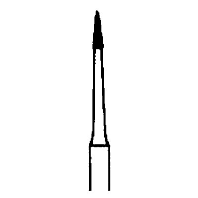 NTI TDF Series Diamond Bur, FG, TDF3, #132-008, Fine, Red, 0.8 mm, 5/Pk, F132-008 thumbnail 13