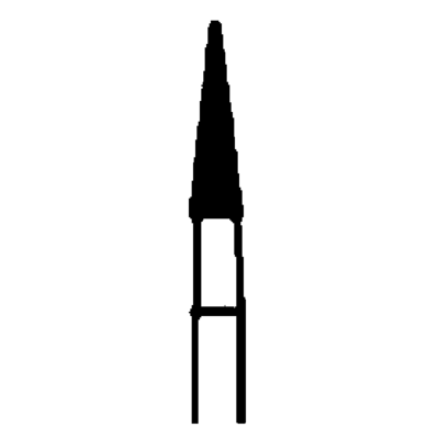 NTI TDF Series Diamond Bur, FG, TDF6, #134-014, Fine, Red, Cone, 5/Pk, F134-014 thumbnail 20