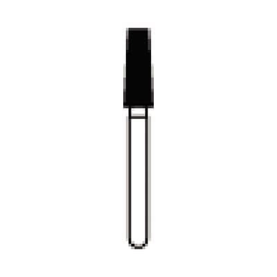 NTI Diamond Bur, FG, Taper Flat End, #F847-012, 1.2 mm, Fine, Red, 5/Pk thumbnail 13