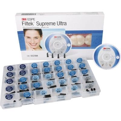 3M (Solventum) Vitremer Glass Ionomer Core Buildup/Restorative Introductory Kit, Assorted Shades A3, A4, C2, C4, Pedo, Blue, 3303I thumbnail 10