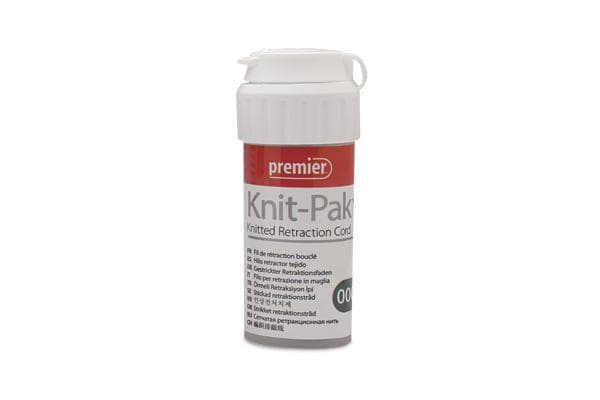 Knit-Pak Knitted Plain Gingival Retraction Cord, Non-Impregnated, Size 000, Green, 100", 1/Pk, 9007551 thumbnail 20