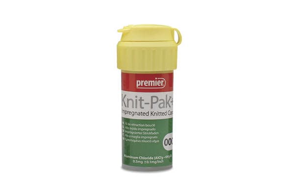 Knit-Pak+ Impregnated Knitted Retraction Cord, Aluminum Chloride, Size 000, Dark Green, 100" (254 cm), 9007561 thumbnail 15