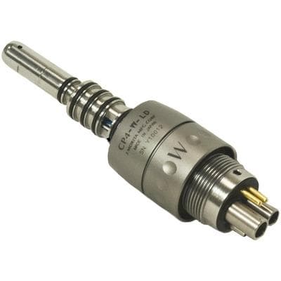 TwinPower Turbine High Speed Handpiece Coupling CP4-W-LD, 6-Pin, LED Light, Water Adjustment, 360° Swivel thumbnail 6