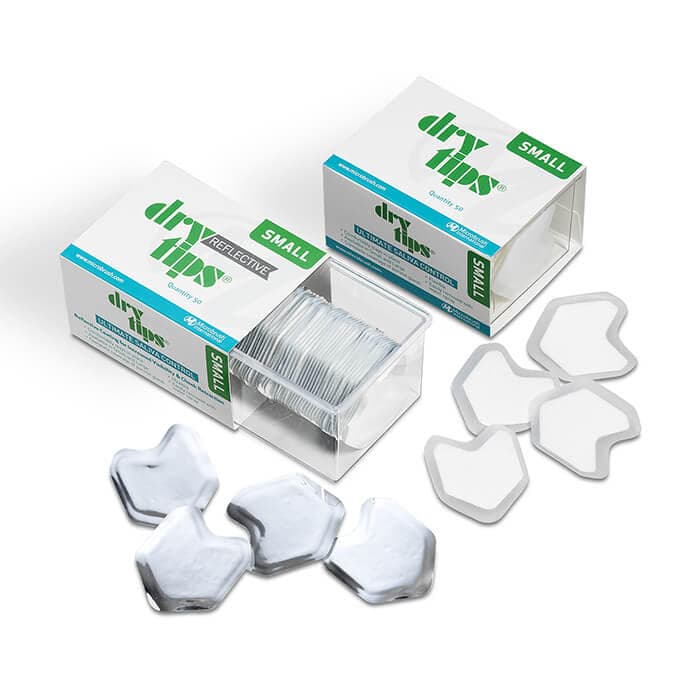DryTips Saliva Absorbent Cotton Roll Substitute, Small (Child), White, 50/Pack, 291543 thumbnail 18