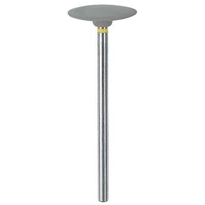 NTI Silicone Polishers, Gray, Super High Shine, Large Disc, HP Shank, 10/Pkg, P0375 thumbnail 12