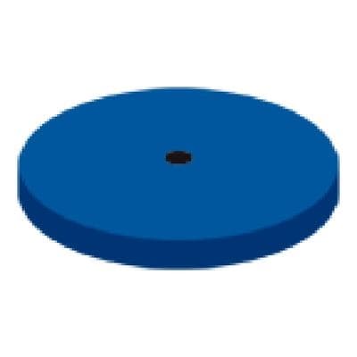 Kerr AXIS NTI Blue Silicone Unmounted Polisher, Large Disc, Medium Grit, 22 mm, 100/Pack, P0401G thumbnail 5