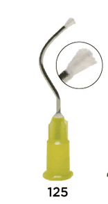 Pac-Dent iFlo Hemo-STAT Pre-Bent Hemostatic Infusor Delivery Tips with Brush-Padded End, Yellow, 19 Gauge, 100/Pk, 125 thumbnail 18