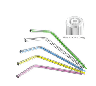 NeoTip Air/Water Syringe Tips, Clear with Assorted Color Cores, 250/Pack, 105-250AST thumbnail 10
