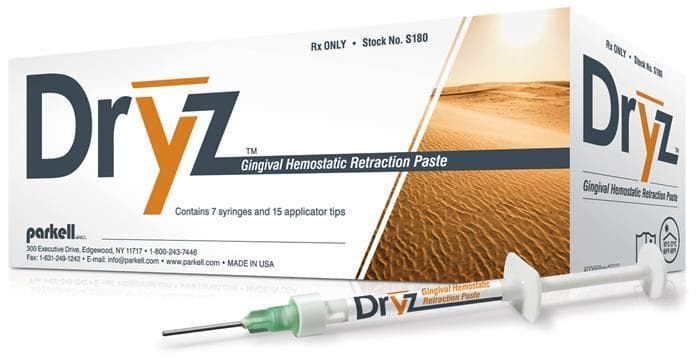 Dryz Gingival Hemostatic Retraction Paste, 0.5 ml Syringes, Standard Pack, 7/Bx, S180 thumbnail 13