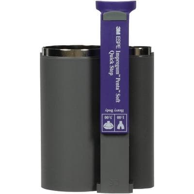 3M Impregum Penta Soft Quick Step Heavy Body Cartridge for Pentamix 3, Dark Purple, P3774, 1/Pk thumbnail 11