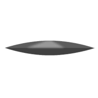 NTI Acrylic Silicone Polishers, Knife Edge, Unmounted, Medium (Black), 22 mm, 6/Pk, PBR02 thumbnail 10