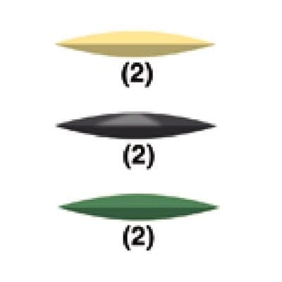 NTI Acrylic Silicone Polishers, Knife Edge, Unmounted, Assorted Grits, 22 mm, 6/Pk, PBR06 thumbnail 11
