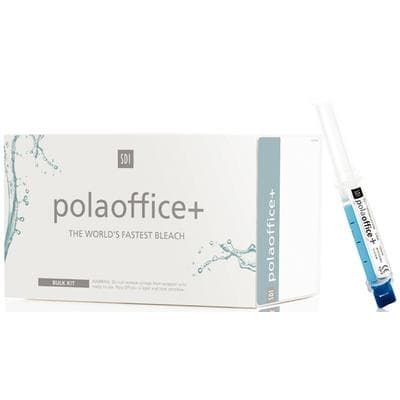 SDI Pola Office+ 37.5% Hydrogen Peroxide In-Office Tooth Whitening System, Bulk Kit, 10 x 2.8 mL Syringes, No Retractors, 7700457 thumbnail 14