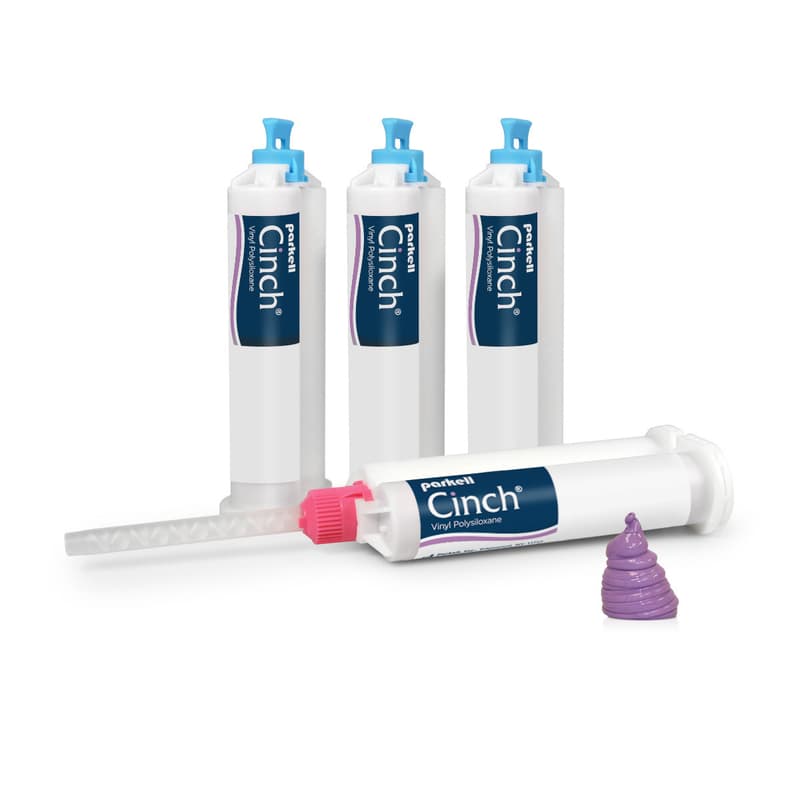 Parkell Quick Cinch Light Body VPS Impression Material, Fast Set, 50 mL Cartridges, 4/Pk, S461S thumbnail 19