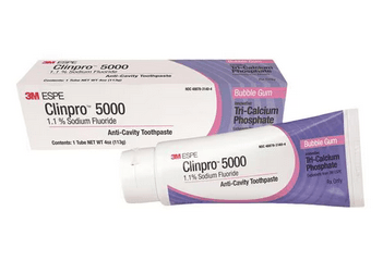 3M Clinpro 5000 1.1% Sodium Fluoride Anti-Cavity Toothpaste, Bubblegum, 4 oz Tube, 12115BG thumbnail 15