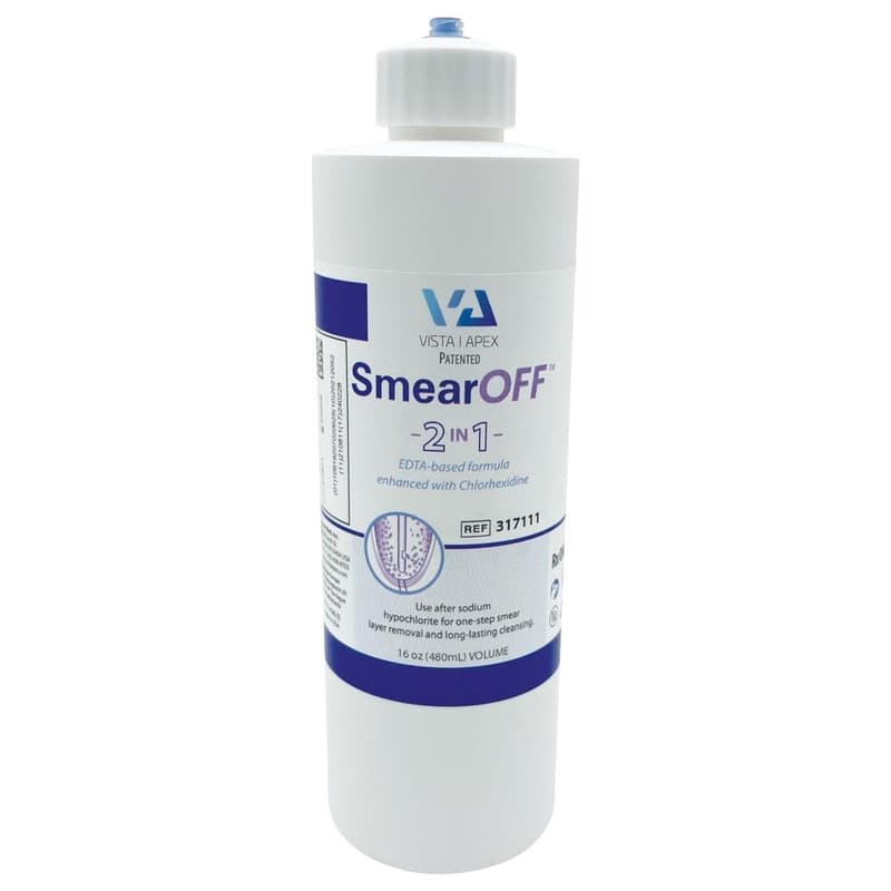 SmearOFF 2-in-1 EDTA/CHX Irrigation Solution, 16 oz (480 mL) Bottle, 317111 thumbnail 16