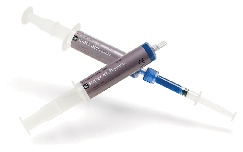Super Etch Etching Gel, 37% Phosphoric Acid, Jumbo Syringe, 25 ml, High Viscosity, Blue, 2/Pk, 8100059 thumbnail 26