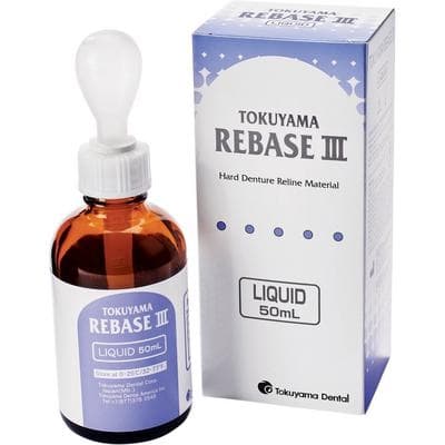 Tokuyama Rebase III Hard Denture Reline Material Liquid, 50 mL Bottle, 1/Pk, 20662 thumbnail 22