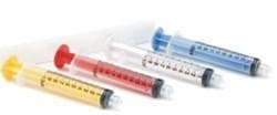 Vista Apex Colored Luer-Lock Syringe, 3cc, Blue, 80/Box, 317159 thumbnail 8