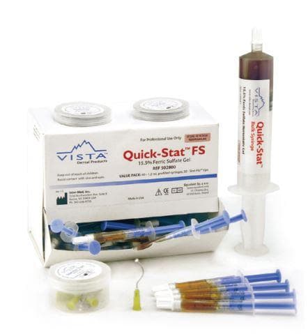 Quick-Stat FS Hemostatic Gel, 20% Ferric Sulfate, Value Pack, 40 x 1.2 mL Prefilled Syringes with 50 Stat-Flo Tips, 502800 thumbnail 14
