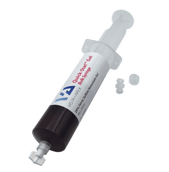 Quick-Stat FS Hemostatic Gel, 20% Ferric Sulfate, Bulk Syringe Refill, 30 mL, with Docking Port, 503555 thumbnail 19