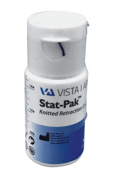 Stat-Pak Knitted Retraction Cord, Size 00, Navy Blue, 100 in/Bottle, 302612 thumbnail 18