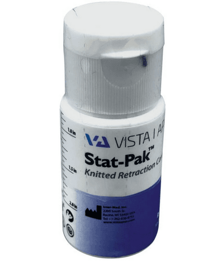 Stat-Pak Knitted Retraction Cord, Size #0, Lavender, 100 in/Bottle, 302613 thumbnail 13