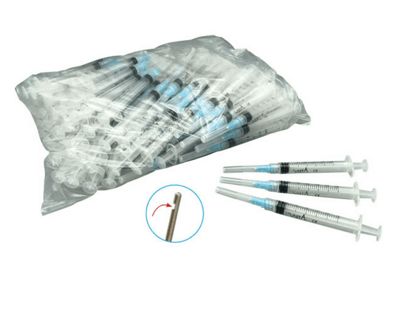 Vista-Probe Pre-Tipped 3cc Luer Lock Syringe with 23GA Bendable Irrigating Tip, 100/Bag, 316233 thumbnail 9