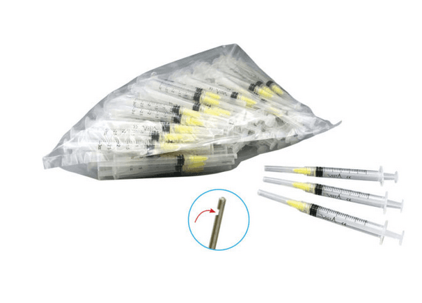 Vista-Probe Pre-Tipped Syringes, 3cc Luer Lock with 27ga Closed-End Side-Port Tip, 100/Box, 316237 thumbnail 9