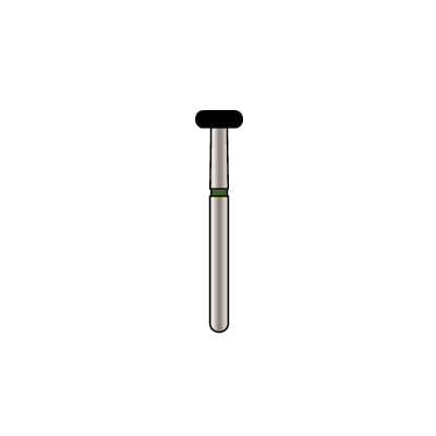 Alpen x1 Single Use Diamond Bur, FG, Round Wheel #909-035C, Coarse, Green, 3.5 mm, 25/Pk thumbnail 19